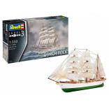 KIT PARA MONTAR REVELL BARCO GORCH FOCK 1/350 75 PEÇAS REV 05432